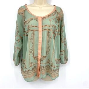 Stitch Fix Collective Concepts sheer flowy blouse